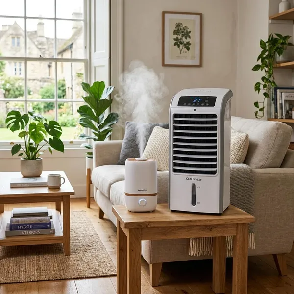 Wat is het verschil met een luchtbevochtiger en aircooler?