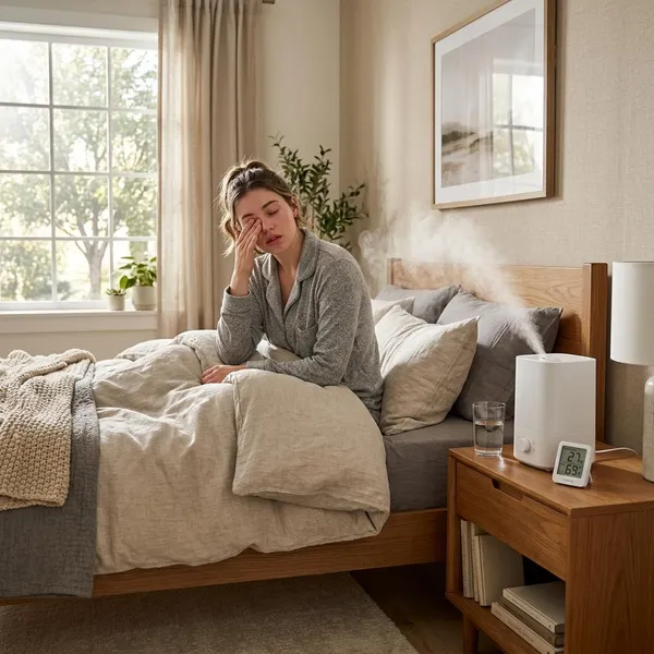 bevochtiger slaapkamer