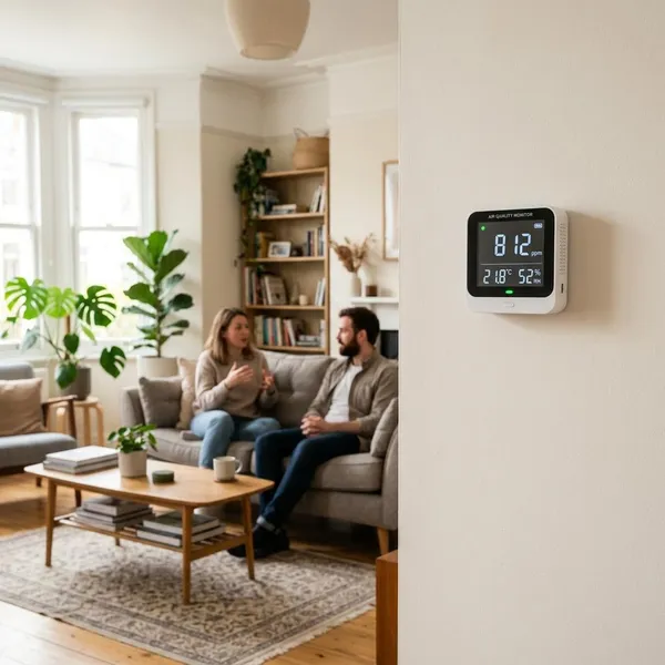 co2 meter waar ophangen