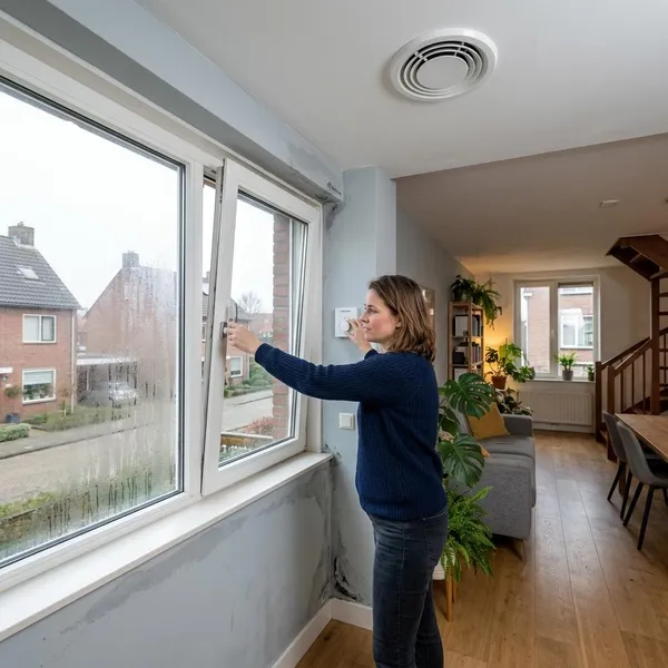 helpt mechanische ventilatie tegen vocht