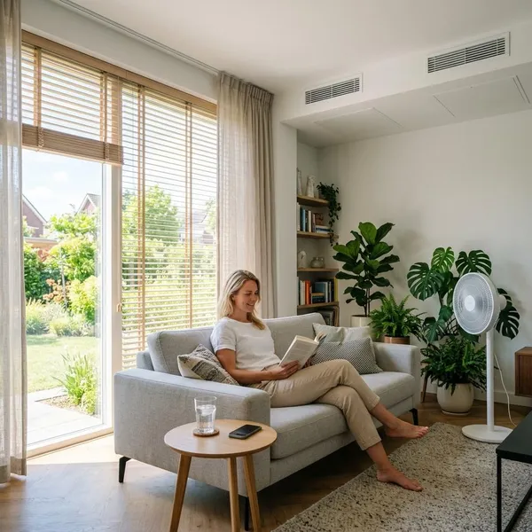 Zo gebruik je mechanische ventilatie slim bij warm weer