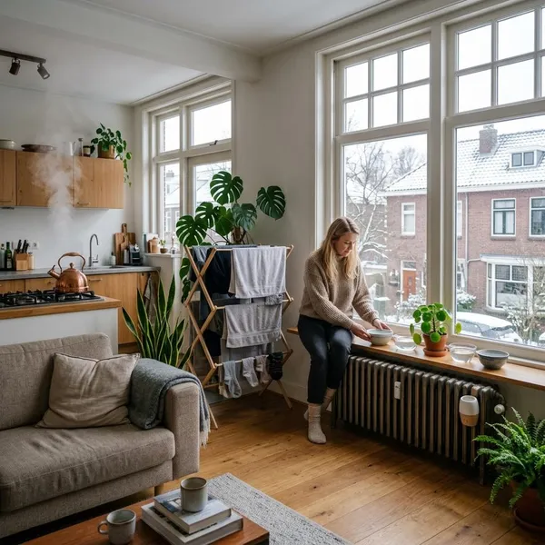 Waarom wordt de lucht in huis zo droog