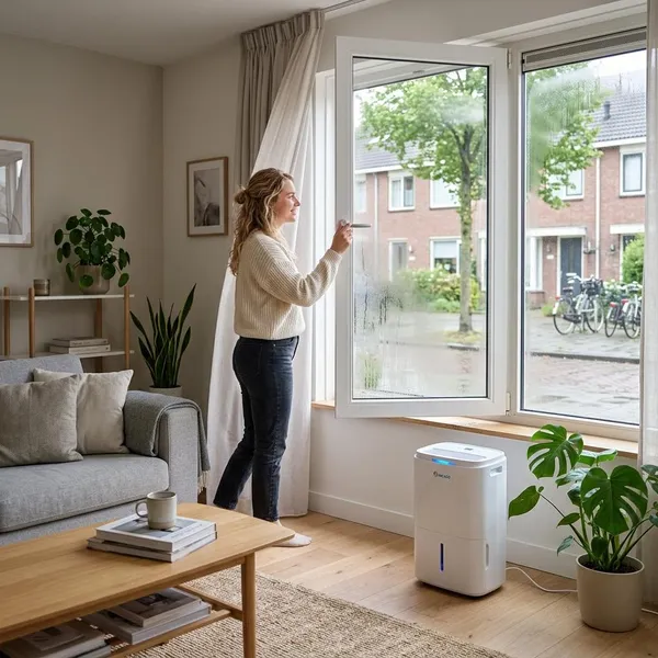 hoe krijg ik de luchtvochtigheid in huis omlaag