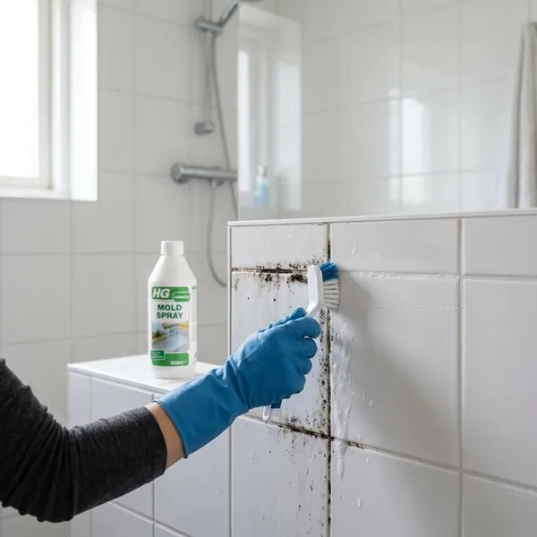 Welk middel werkt tegen schimmel in de badkamer