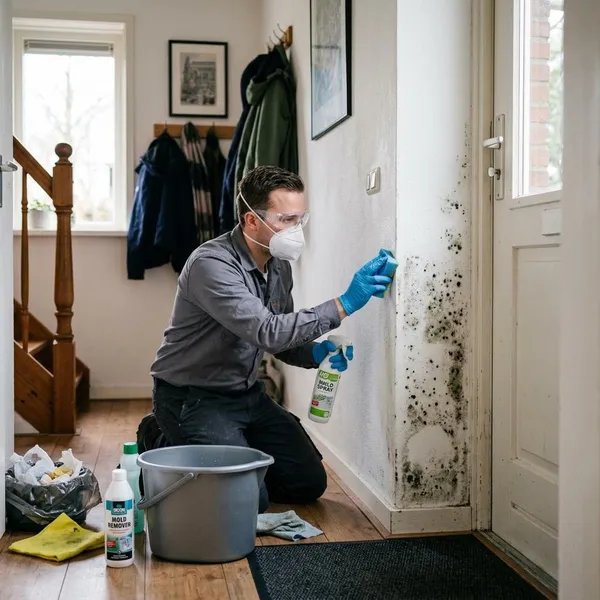 Waarom schimmel op de muur ontstaat