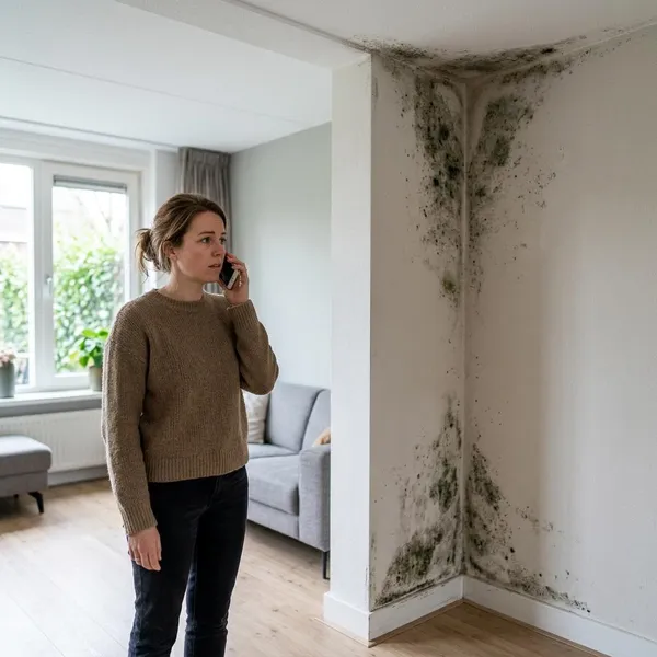 Schimmel op de muur voorkomen