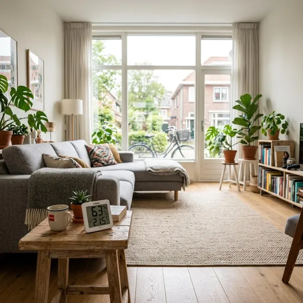 Luchtvochtigheid in huis meten in 5 stappen