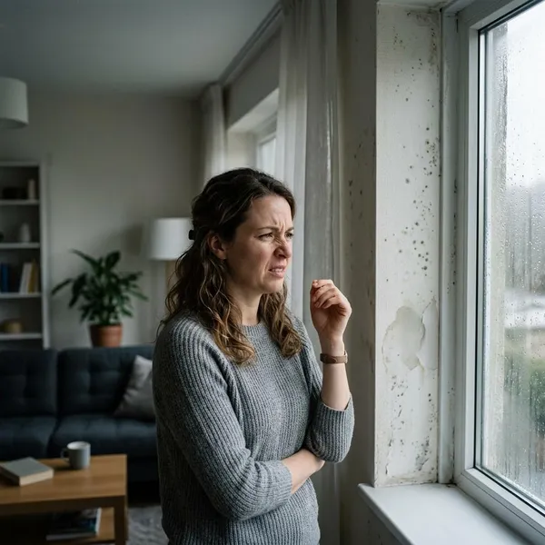 hoe ruikt schimmel in huis