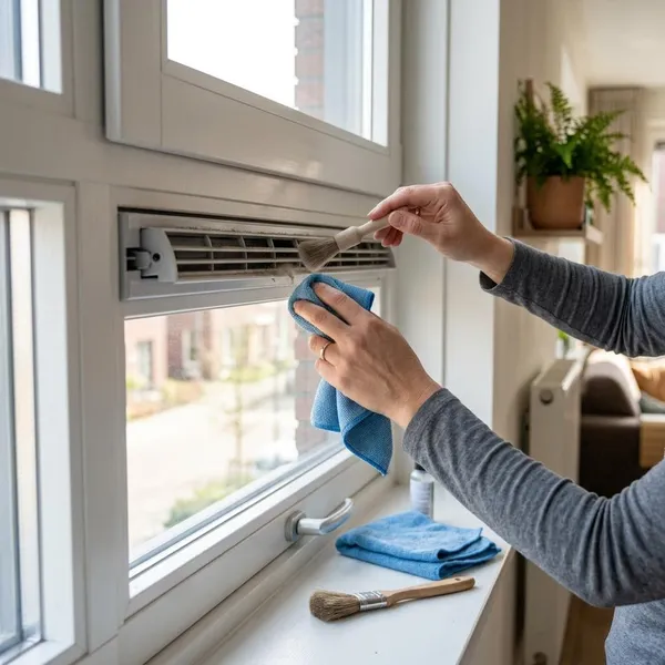 Hoe gebruik en bedien je een ventilatierooster goed