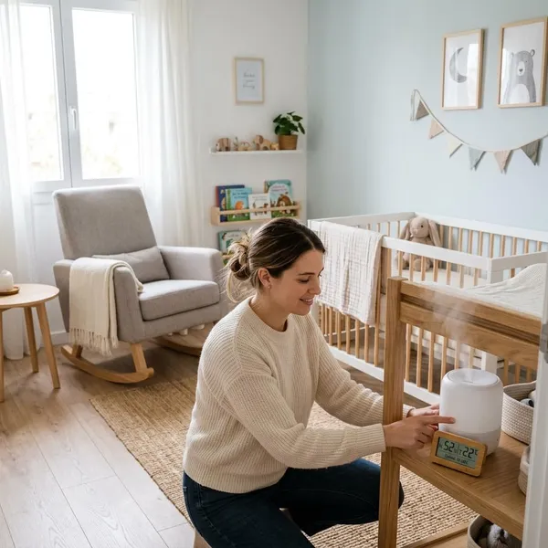 Hoe meet je luchtvochtigheid in de babykamer