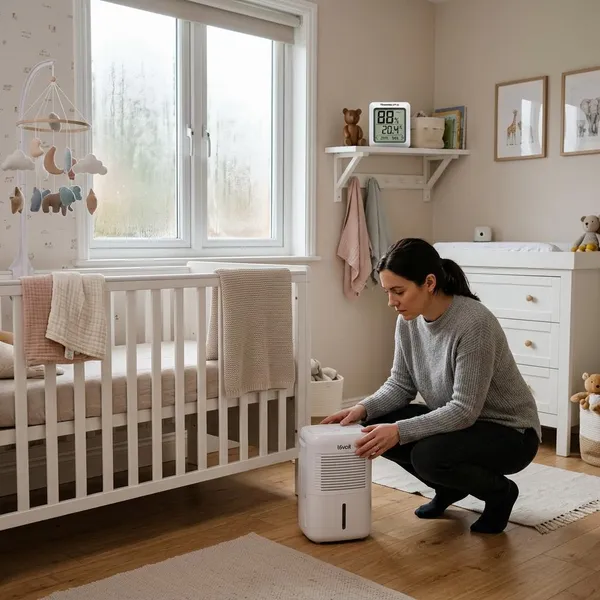 Wat doe je bij droge lucht in de babykamer