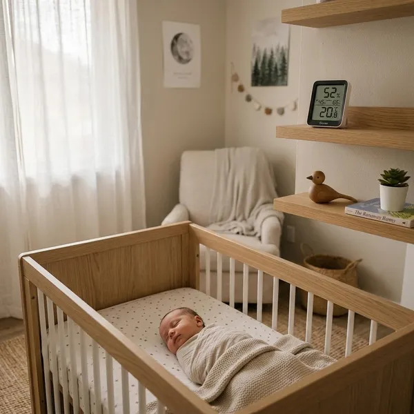 Wat doe je bij vochtige lucht in de babykamer