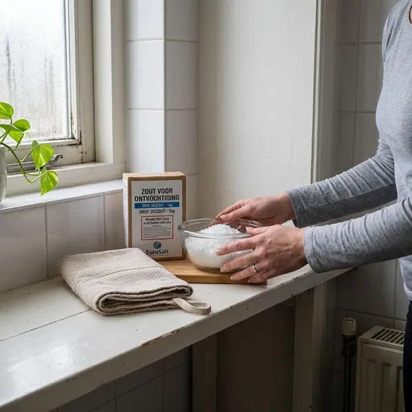 Zout vochtvreter of elektrische ontvochtiger