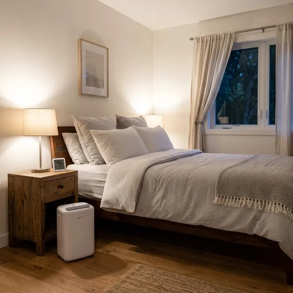 Zo gebruik je een ontvochtiger in de slaapkamer