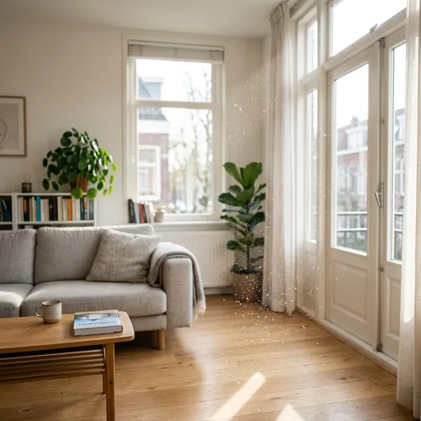 lucht zuiveren in huis allergie