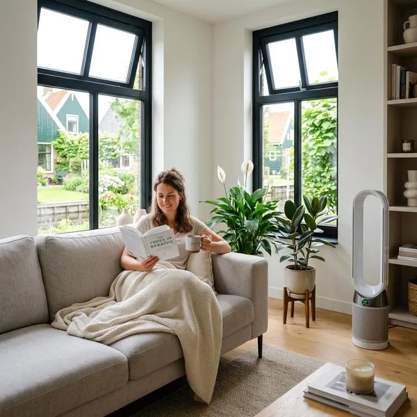 Hoe pak je lucht zuiveren in huis slim aan