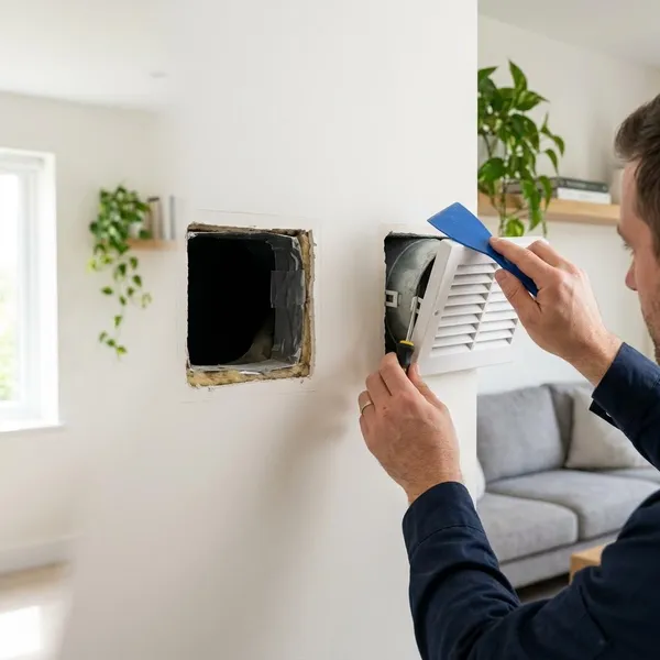 Wat als het ventilatierooster vastzit