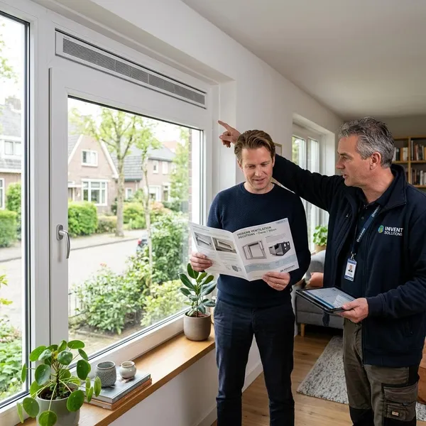 Kosten van een ventilatierooster in raam plaatsen