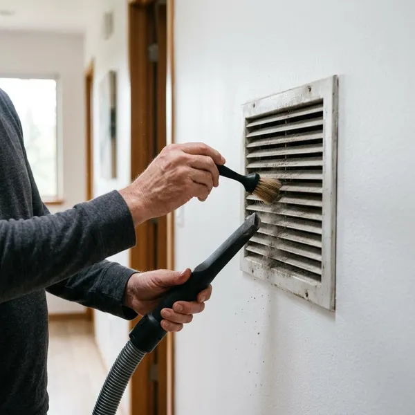 Stappenplan voor ventilatierooster schoonmaken