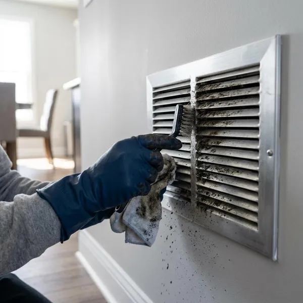 Ventilatierooster schoonmaken zonder loshalen