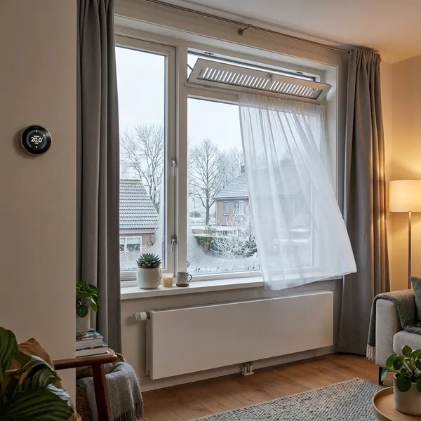 Waarom ventilatieroosters open blijven in de winter