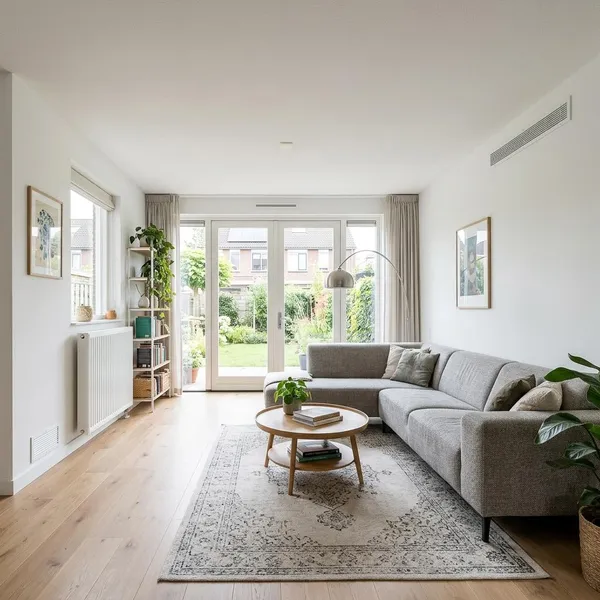 Hoe hoog een ventilatierooster moet zitten