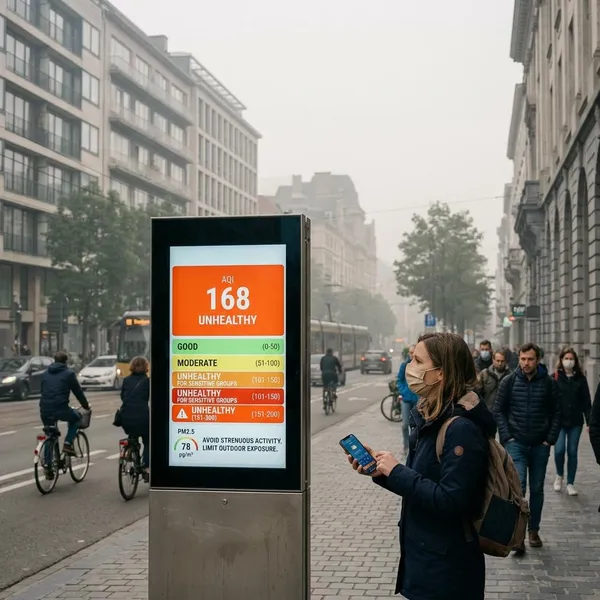Wat slechte luchtkwaliteit met je doet