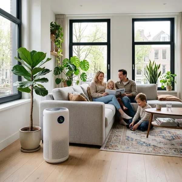 Zo gebruik je een luchtreiniger in huis slim