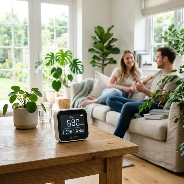 Wat CO2-waarden in huis betekenen