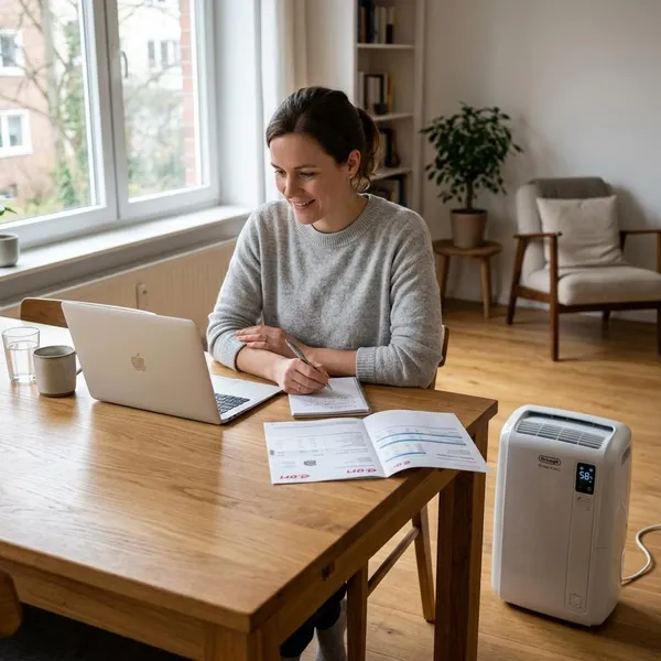 Hoeveel stroom verbruikt een ontvochtiger