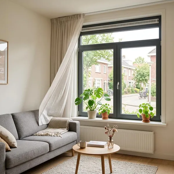 Ventileren zonder ventilatieroosters